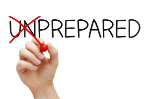 Prepared Not Unprepared