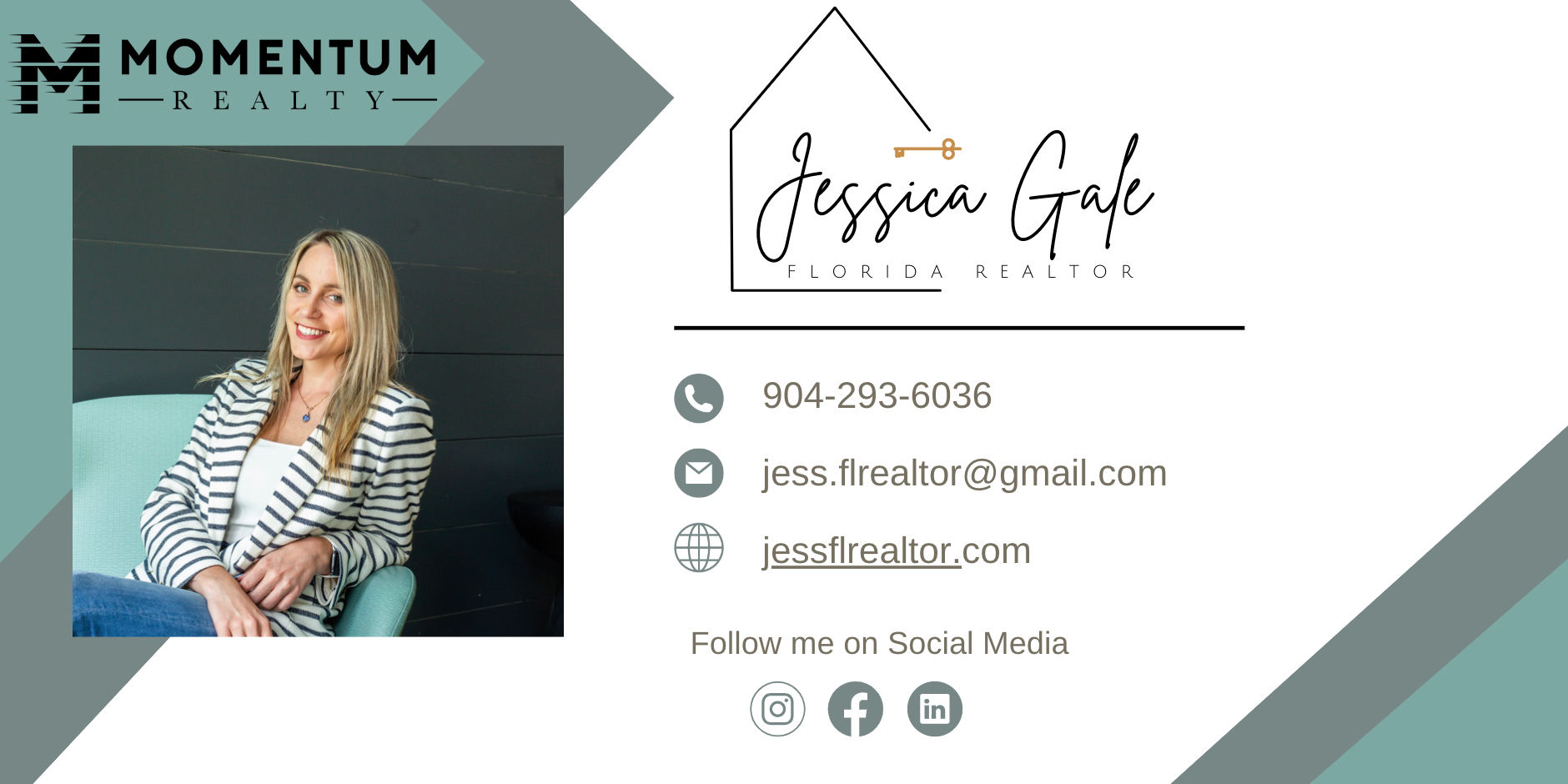 Jessica Gale Realtor Momentum Realty Mortgages By Linda Preferred Partner